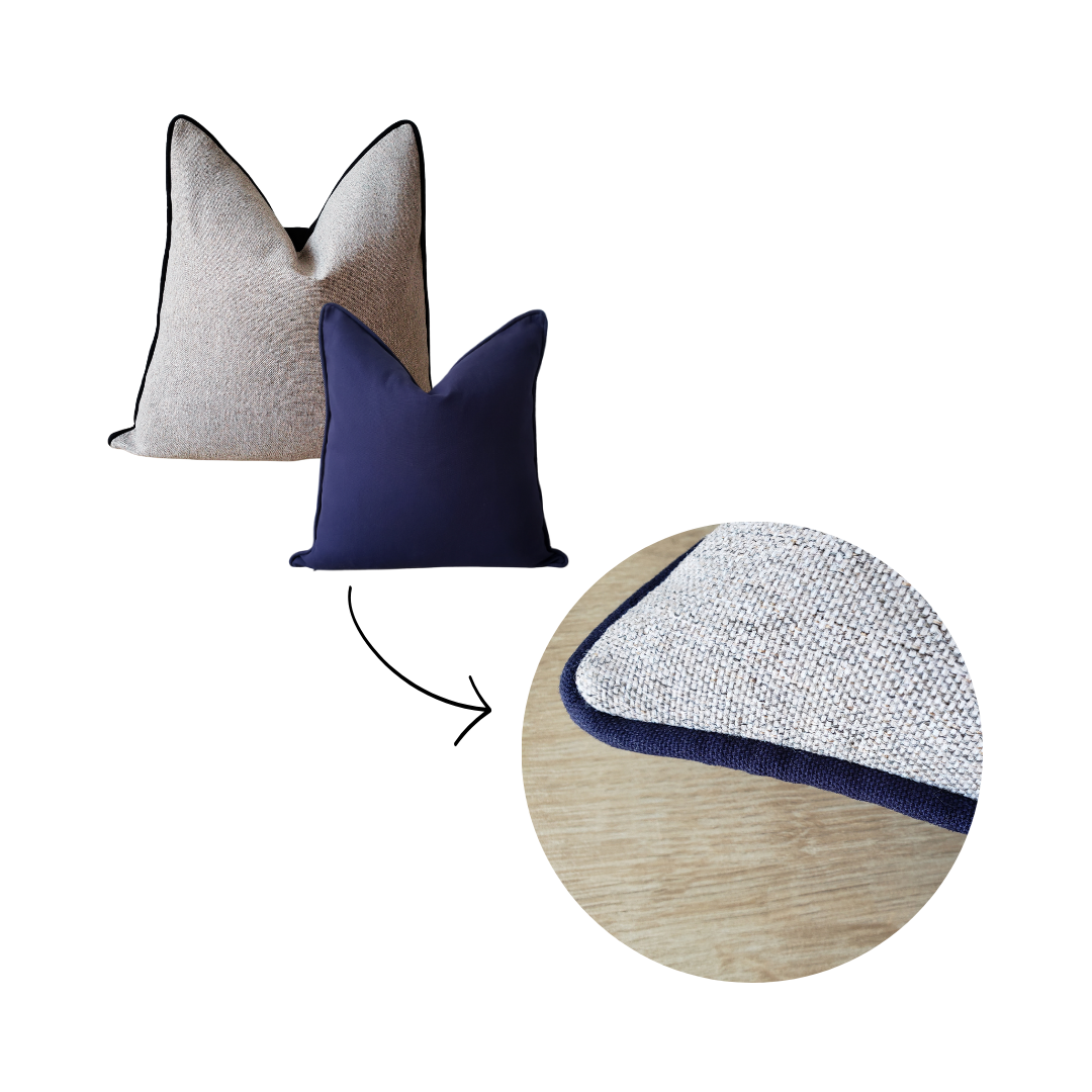 Cushion Blue Duo