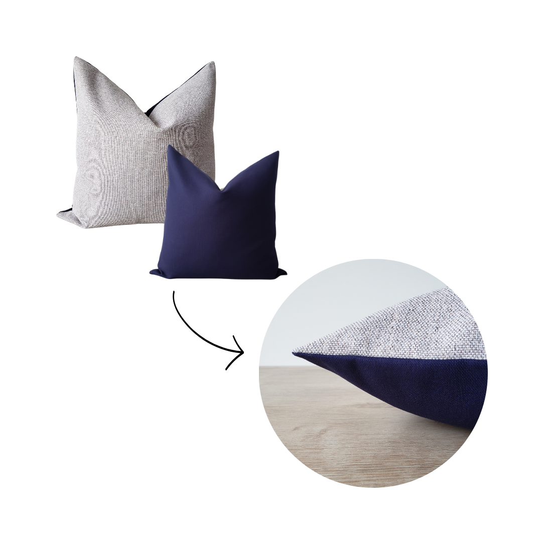 Cushion Blue Duo